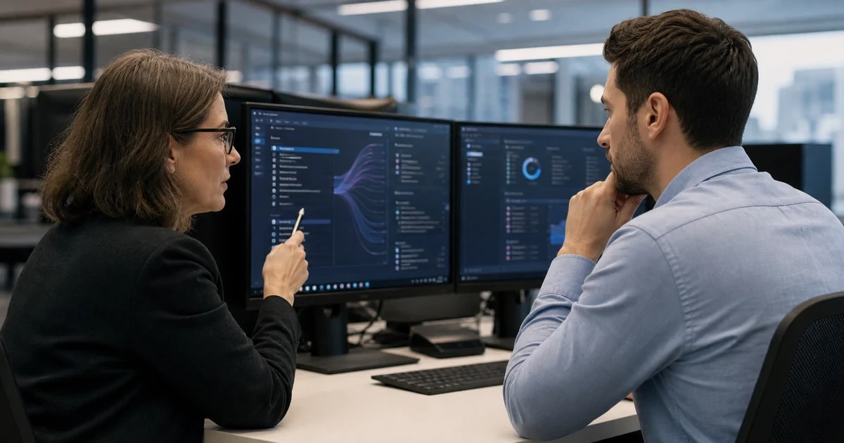 An auditor and department owner examining Gemini data access, conversation settings, shared content, and role-specific permissions