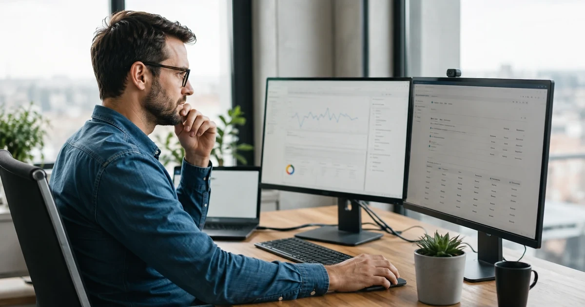 A search specialist configuring Search Console-style property ownership, XML sitemap submission, indexing checks, and issue alerts