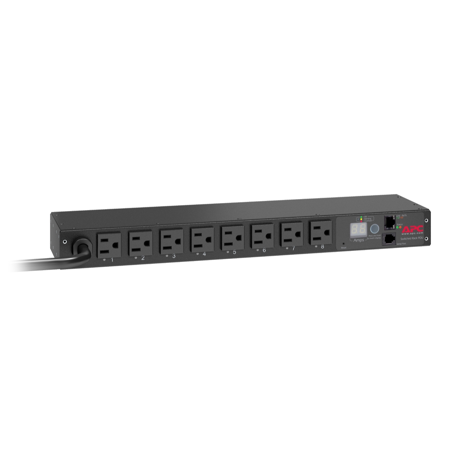 APC rack power distribution unit for organized equipment power
