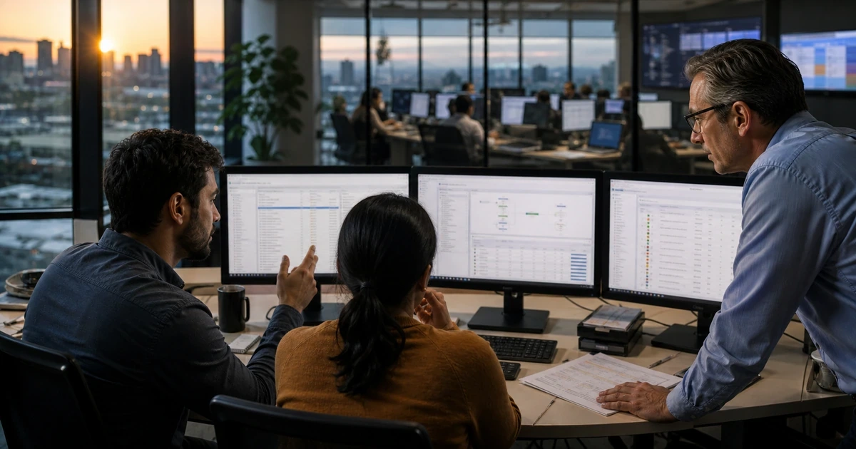 Field service technology and operations leaders testing data mappings permissions and release readiness