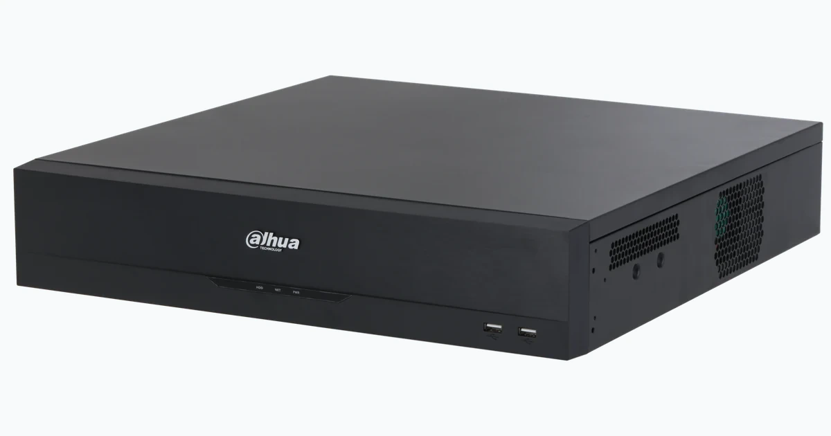 Dahua network video recorder prepared for secure camera management