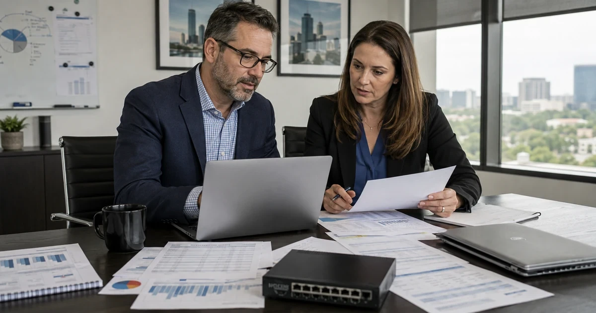 Finance leader and IT consultant building a technology budget from equipment lifecycle contracts and growth plans