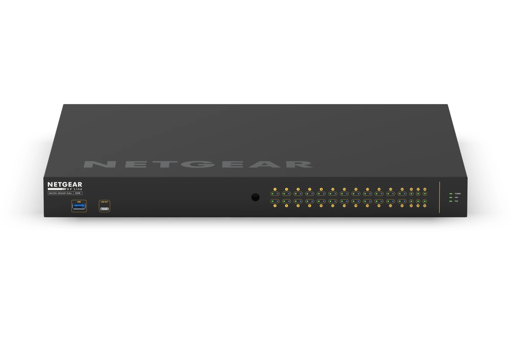 NETGEAR M4250 managed network switch for business AV and data networks