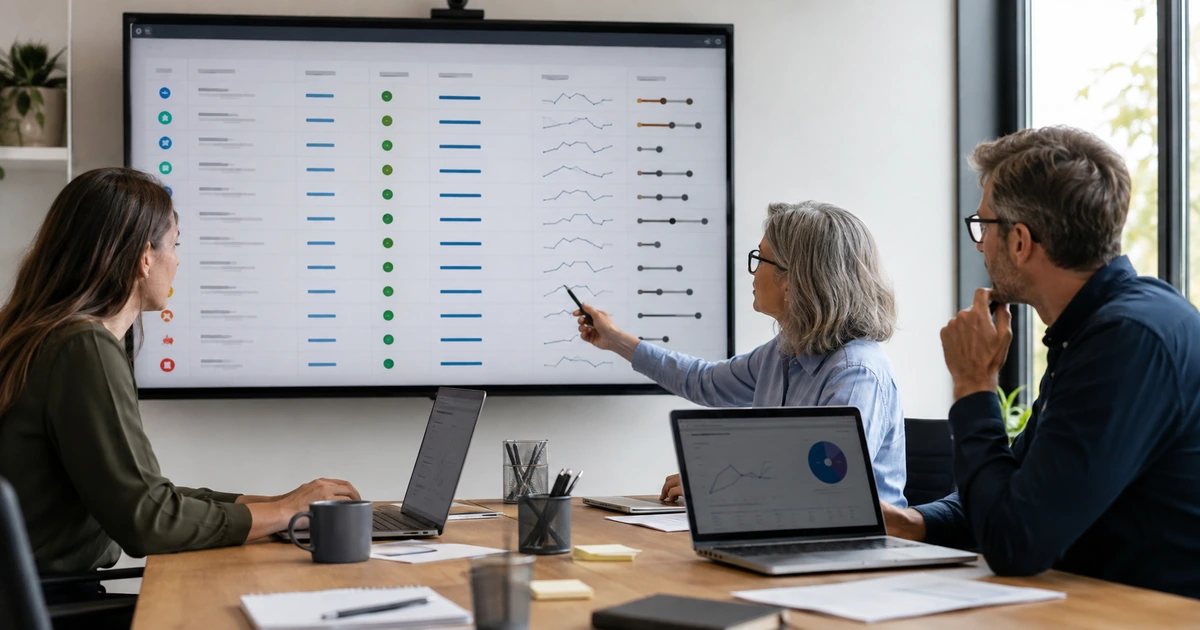 Nonprofit leaders assigning owners and reviewing marketing account access campaign data and recovery responsibilities