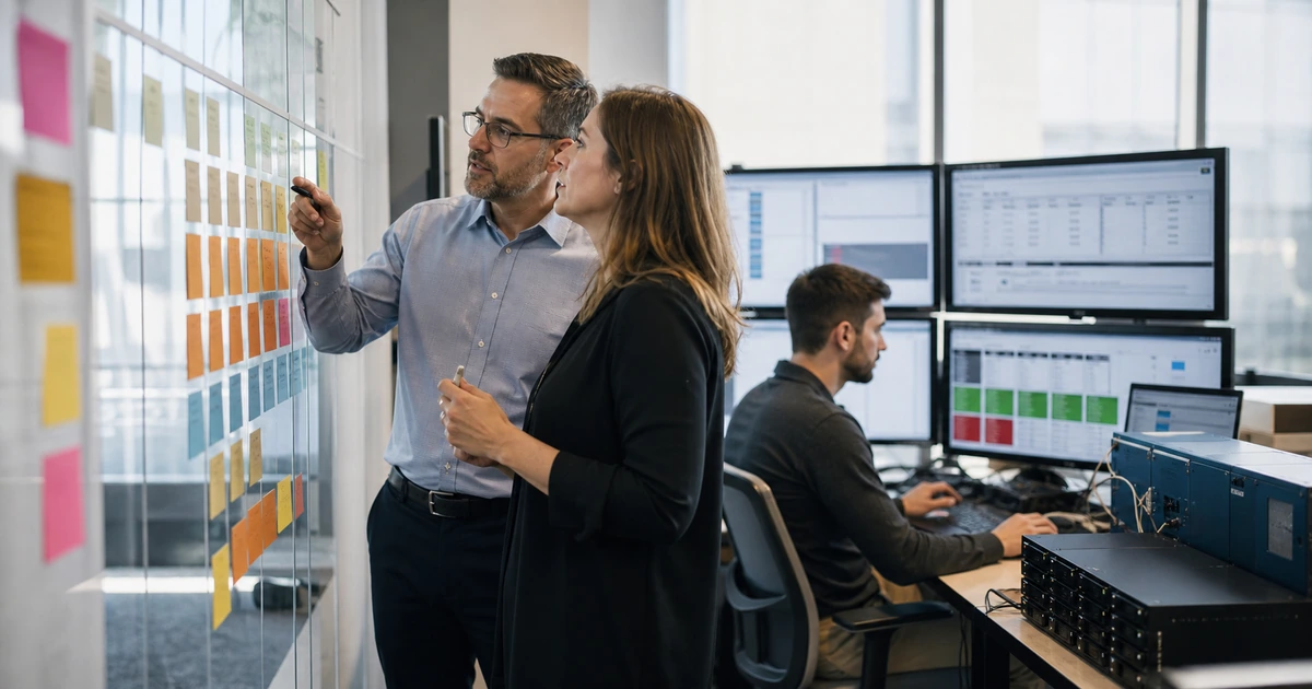 IT manager and application owner planning maintenance windows compatibility testing and rollback steps