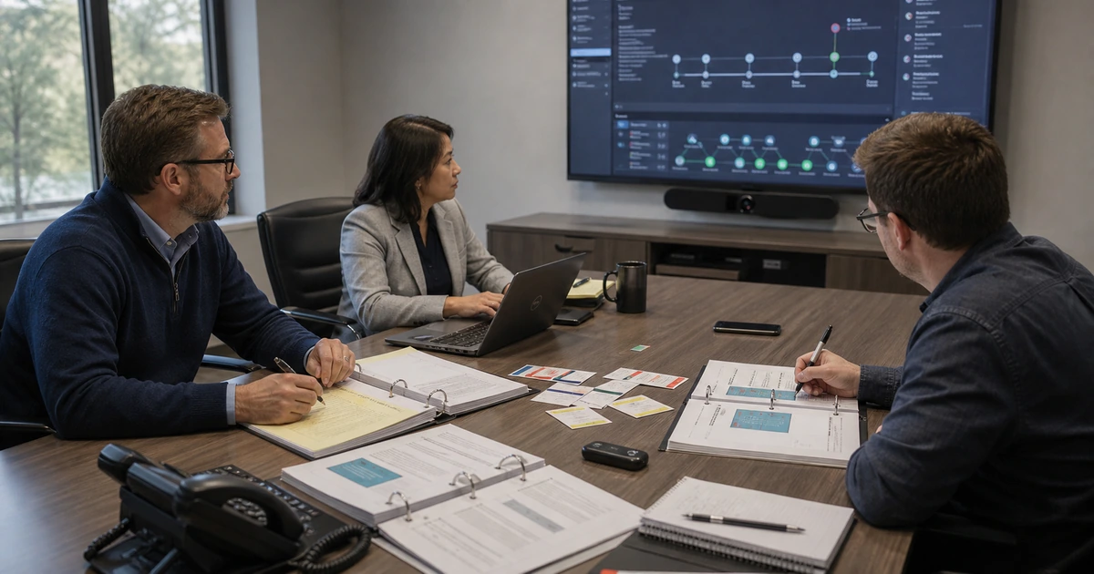Security operations and IT leaders testing incident policies roles communications and recovery decisions