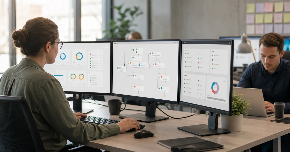Marketing operations team monitoring automation journeys audience health consent and delivery status
