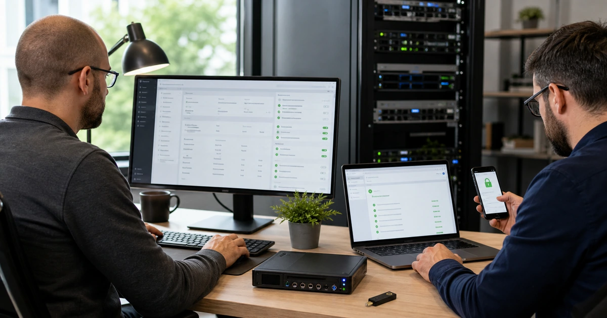 Web infrastructure engineers configuring domain registration DNS records certificates and secure access