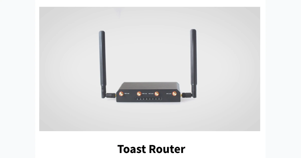 Toast network device used to support reliable restaurant connectivity