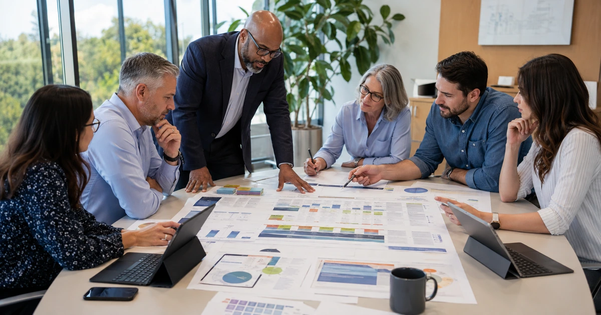 Virtual CIO and operations leaders planning business initiatives technology lifecycles and responsible owners