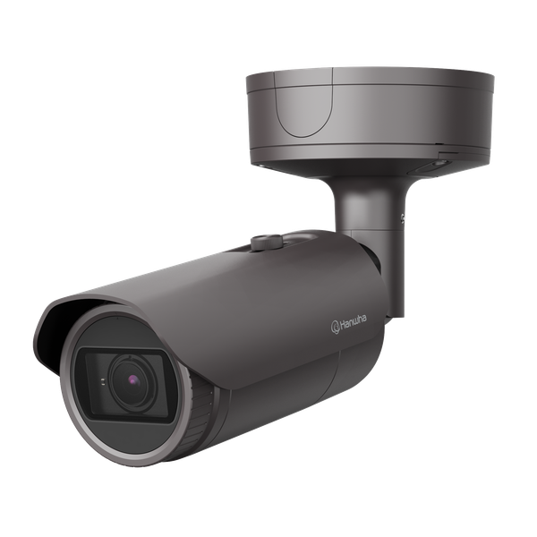 Hanwha manufacturer PNO-A9081R and A6081R shared bullet-camera product image